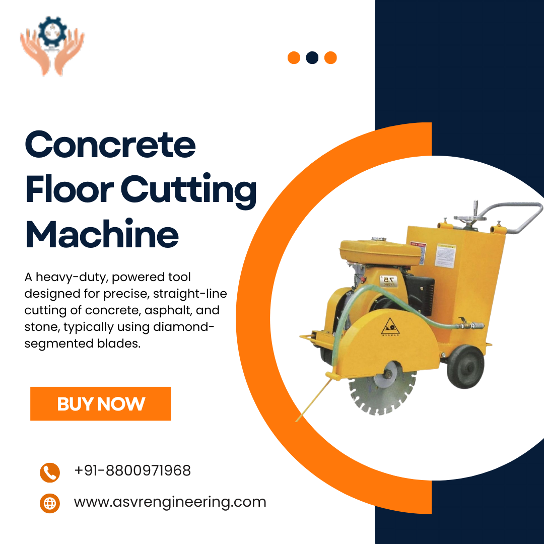 Top Concrete Floor Cutting Machine Dealers in India | Best Price & Heavy Duty Models Available